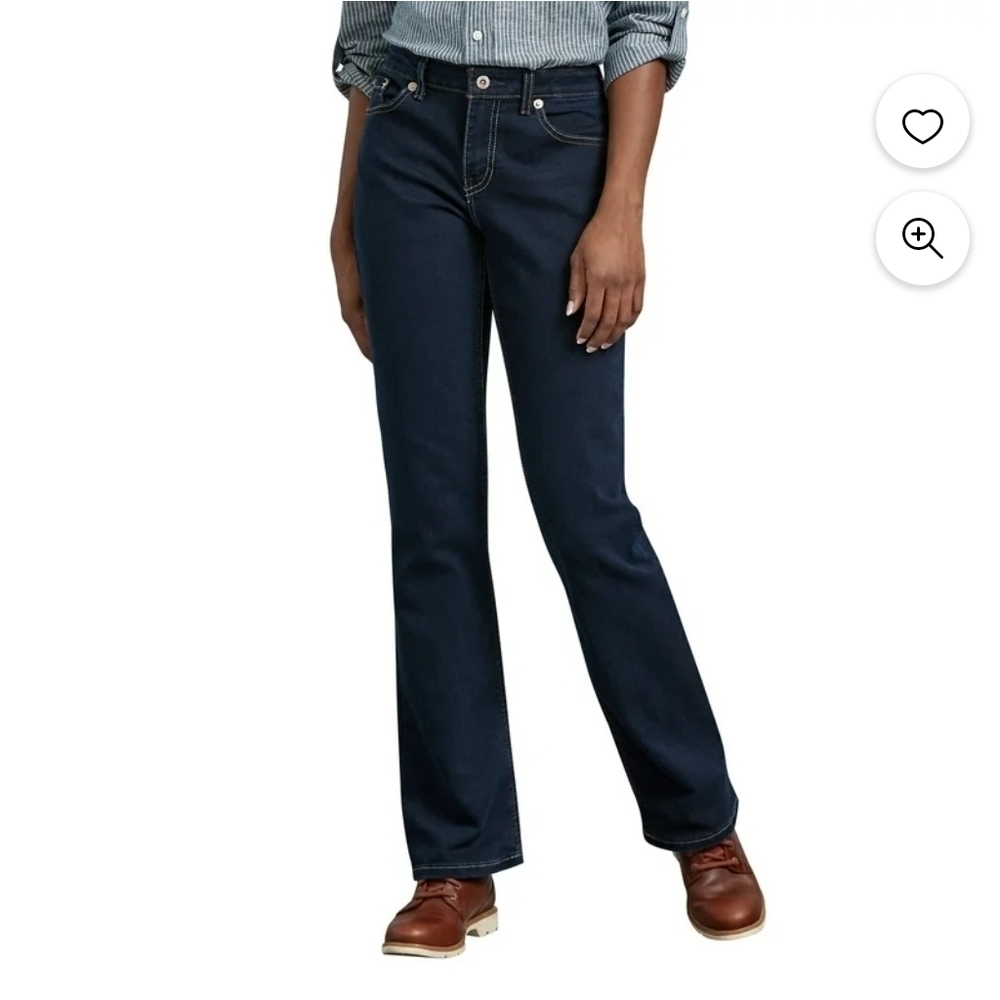 Women's Denim Dickies Relaxed Fit 5 pocket jean 4R NWT
